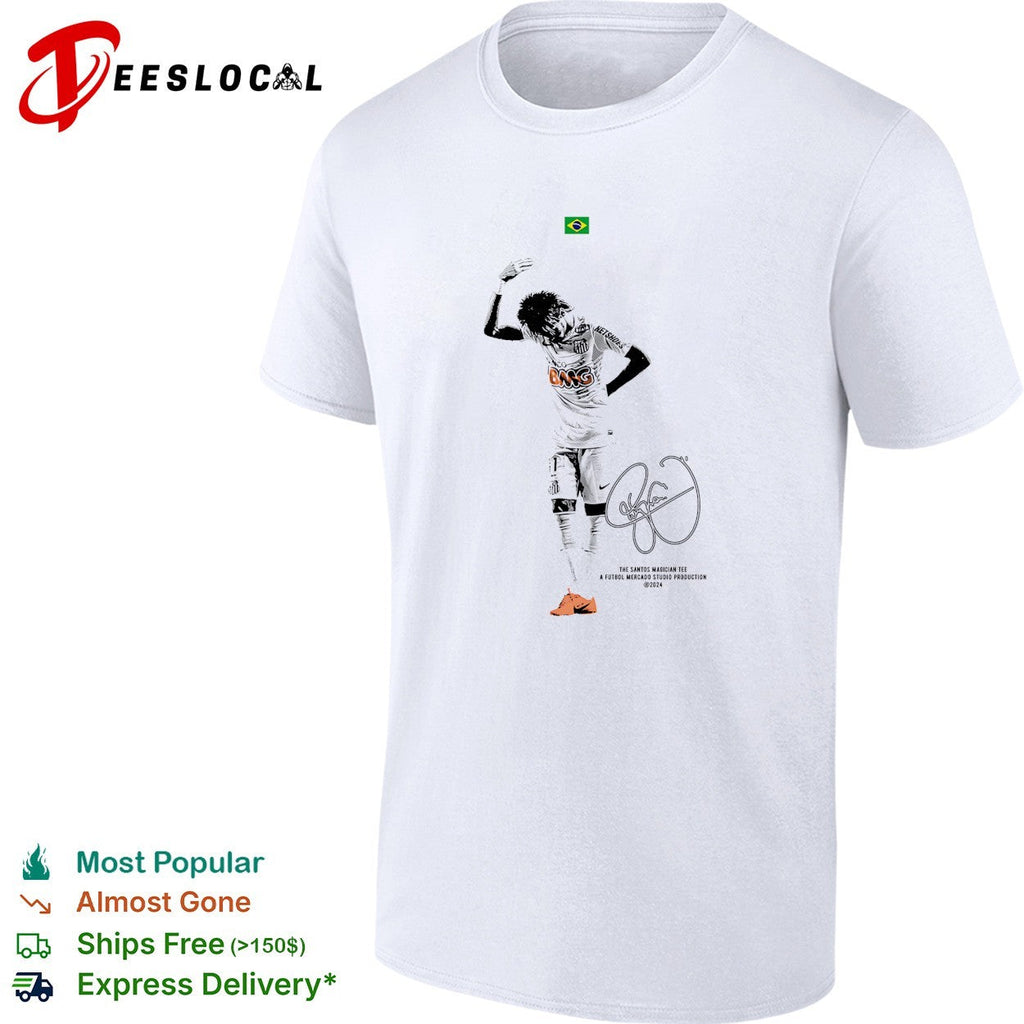 Neymar Santos the Santos magician signature shirt Unisex
