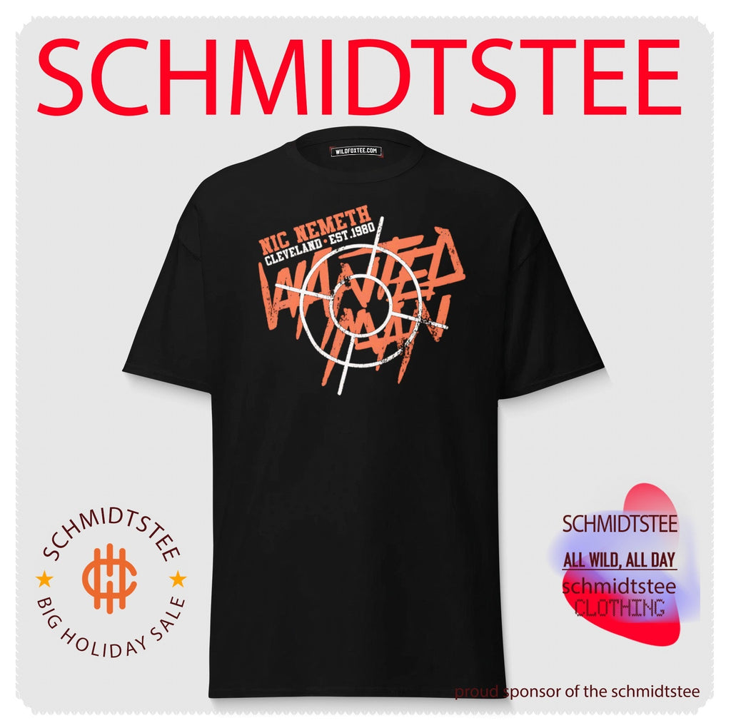 Nic Nemeth Wanted Man Cleveland Est 1980 shirt Unisex