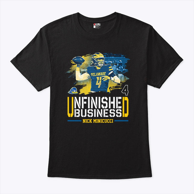 Nicholas Minicucci Unfinished Business T Shirt Unisex