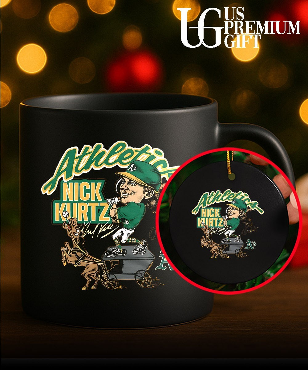 Nick Kurtz Oakland Athletics superstar cartoon Unisex
