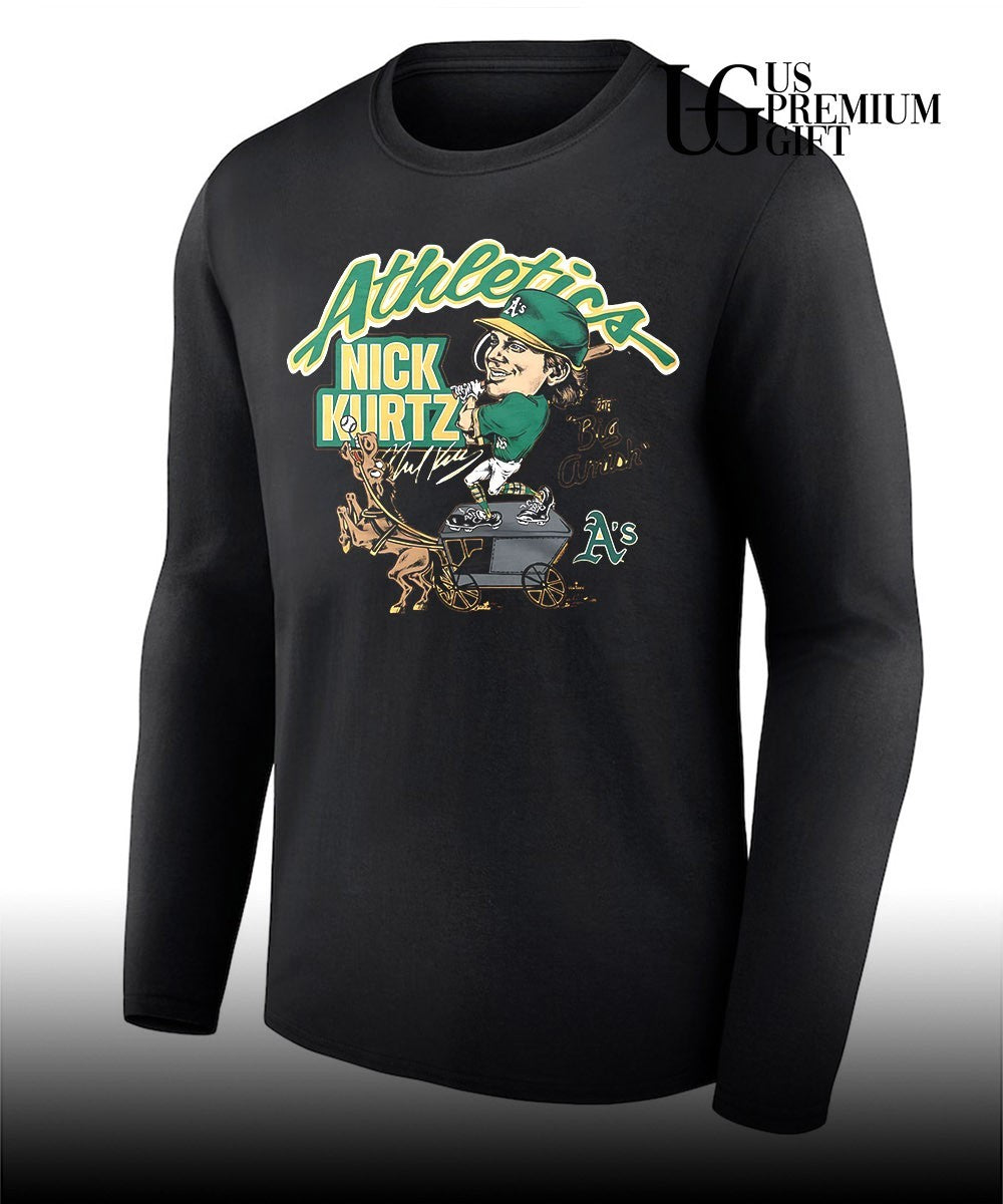 Nick Kurtz Oakland Athletics superstar cartoon Unisex