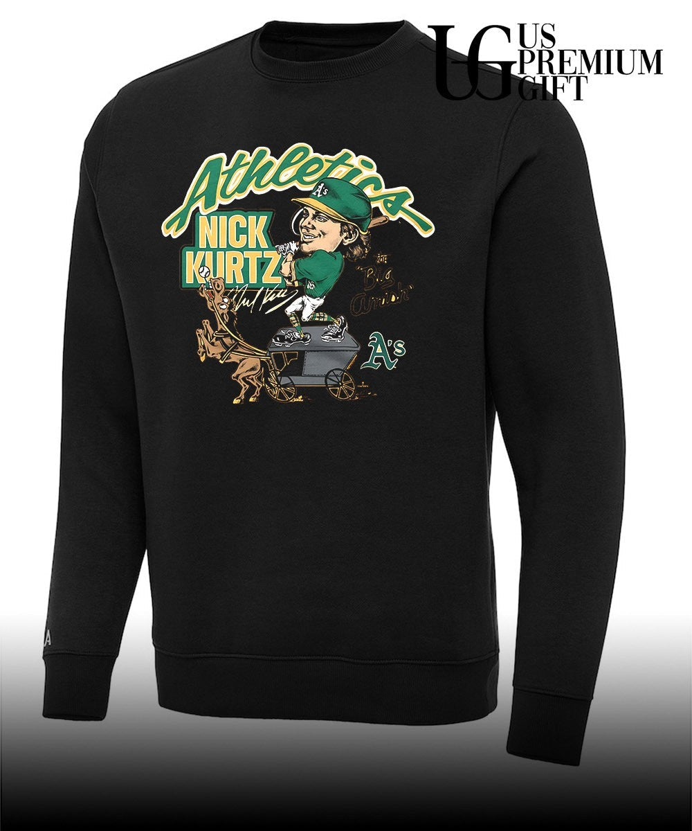 Nick Kurtz Oakland Athletics superstar cartoon Unisex