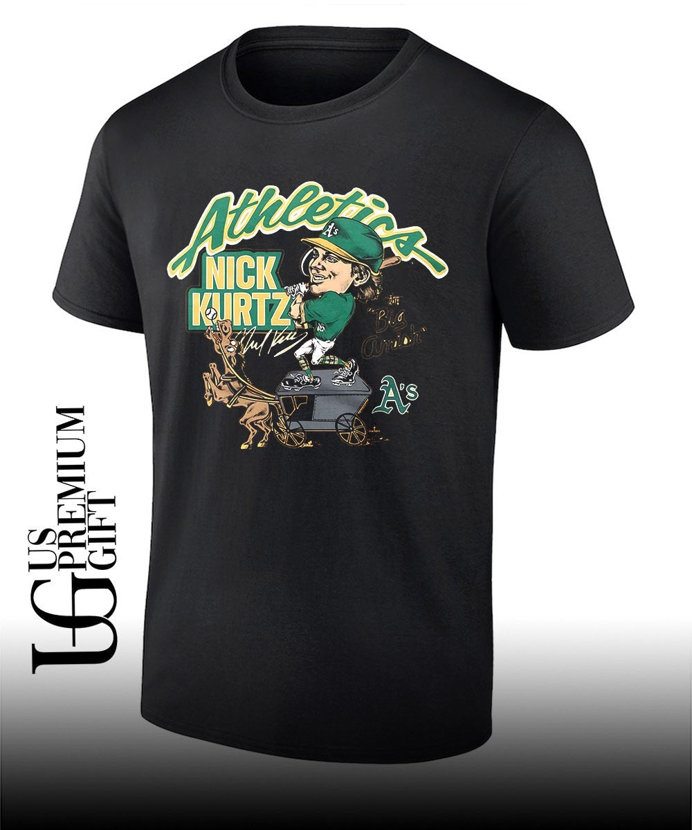 Nick Kurtz Oakland Athletics superstar cartoon Unisex