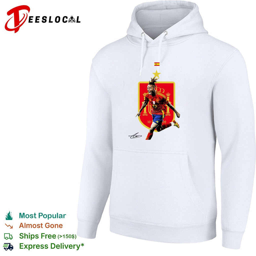 Nico Williams Spain badge shirt Unisex