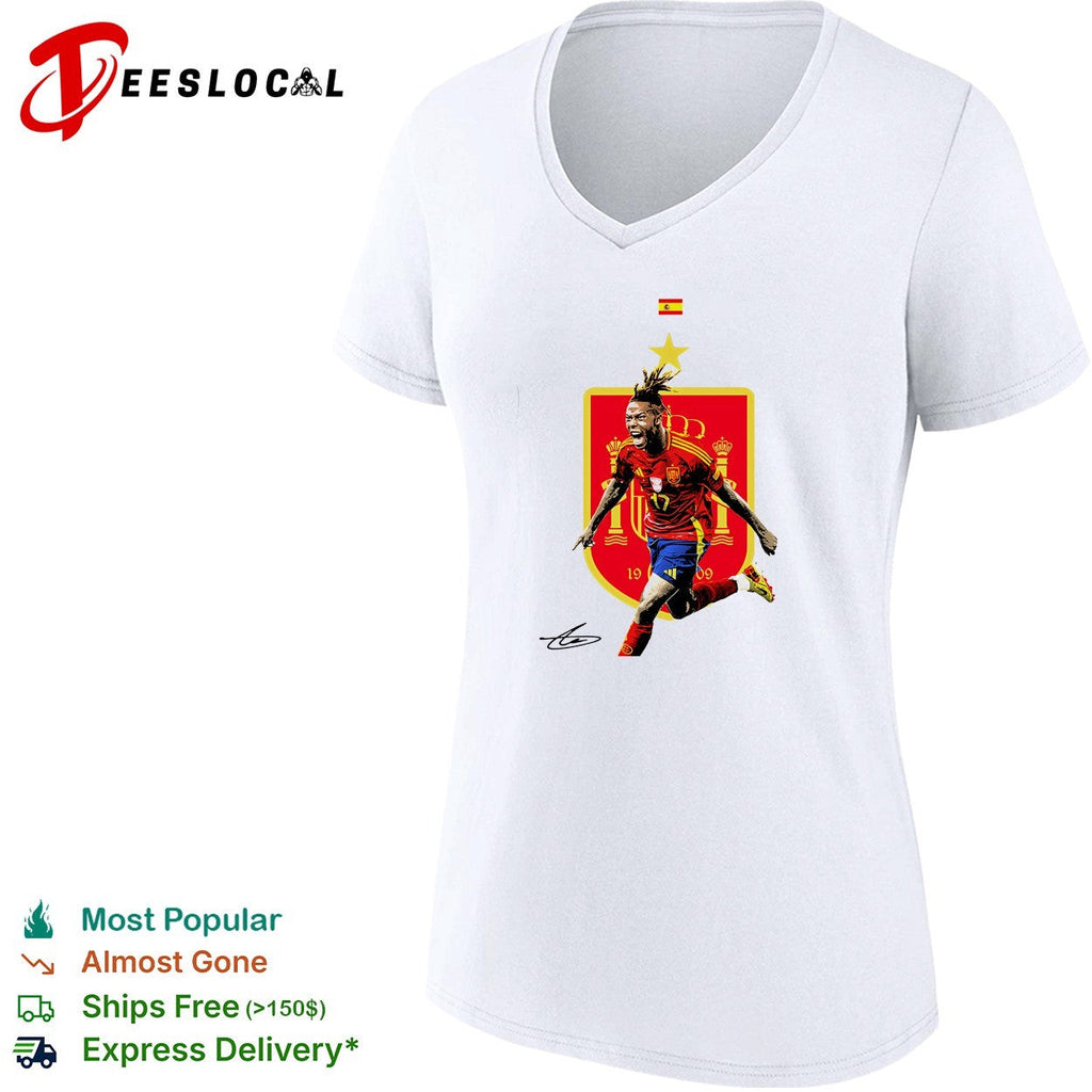 Nico Williams Spain badge shirt Unisex
