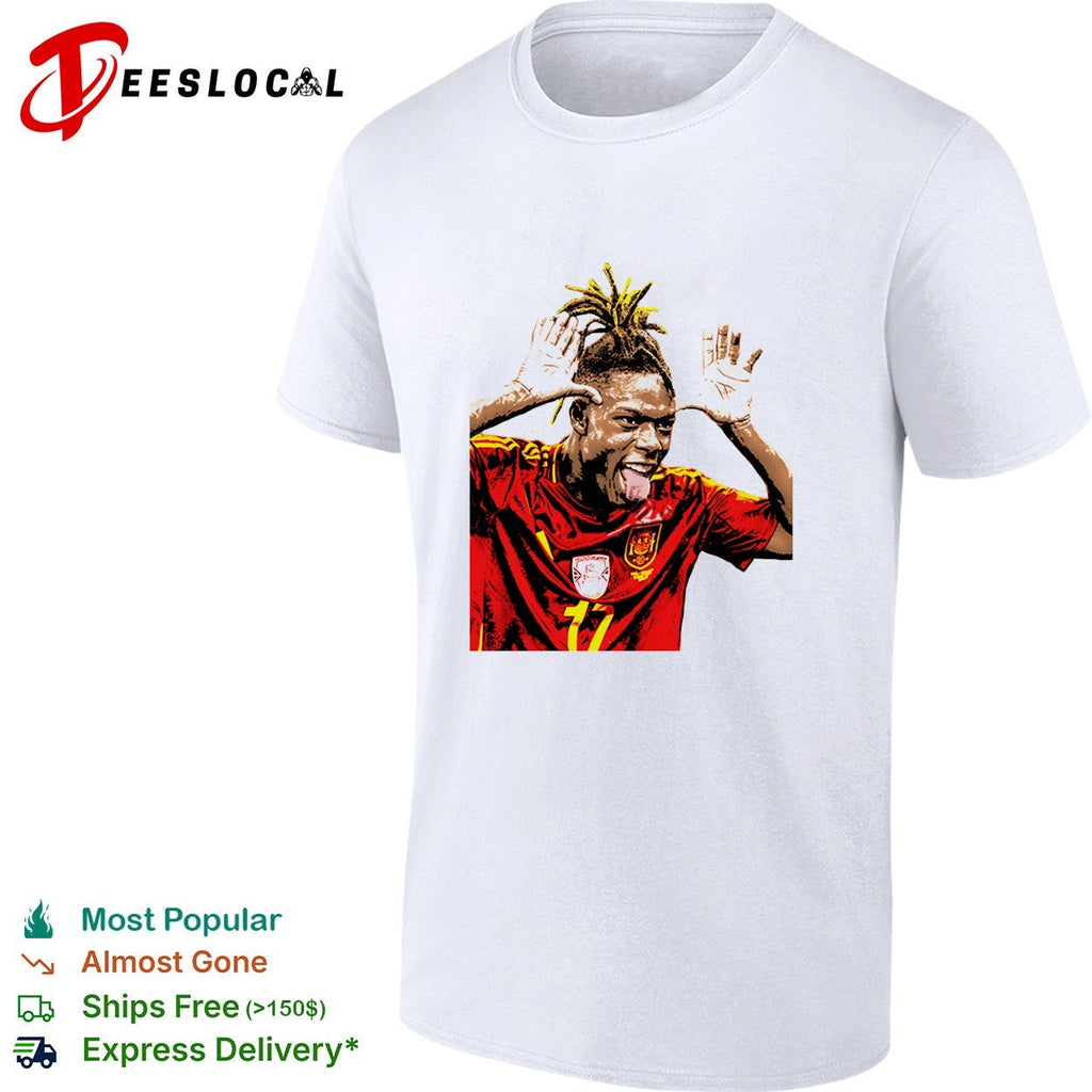 Nico Williams Spain celebration shirt Unisex