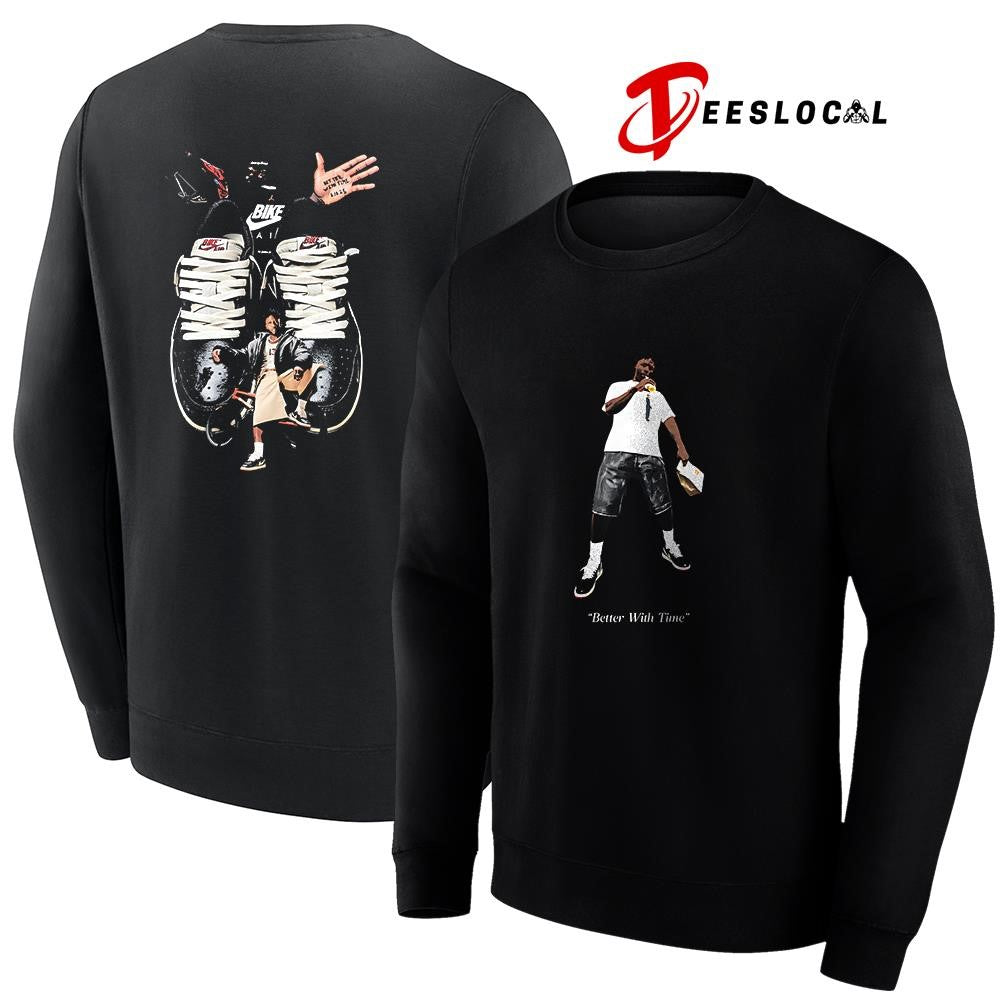 Nigel Sylvester better with time Bike shirt Unisex