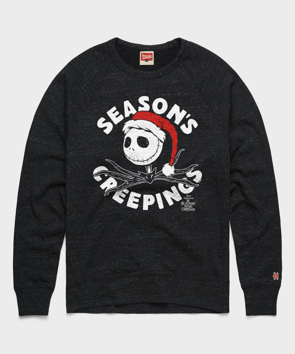 Nightmare Before Christmas Season's Creepings Crewneck Unisex