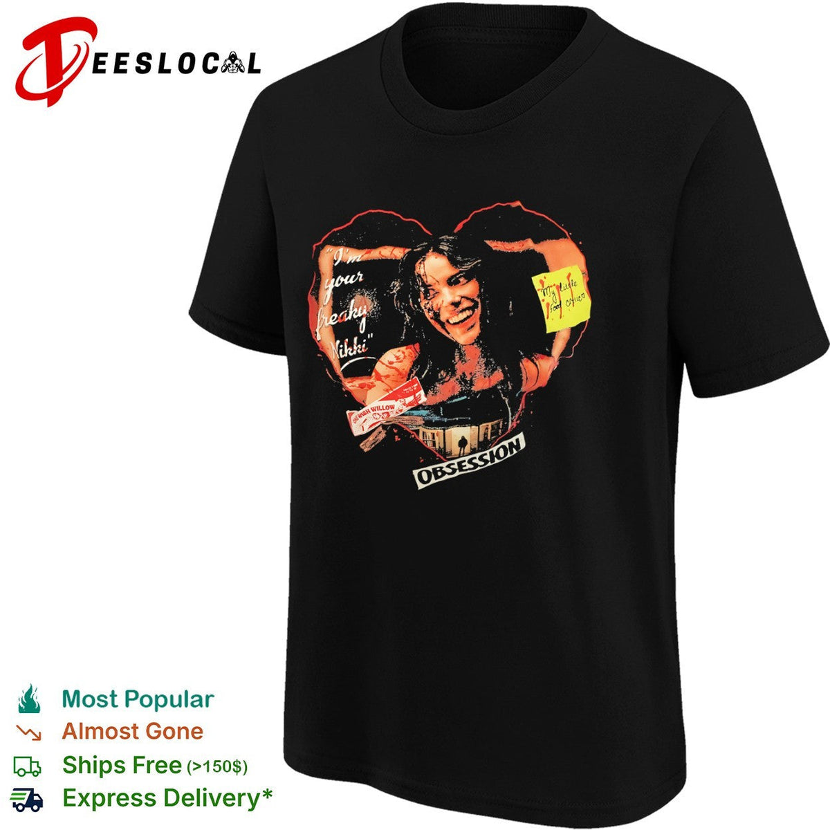 Nikki Obsession I am your freaky Nikki my little food critic One Wash Willow shirt Unisex