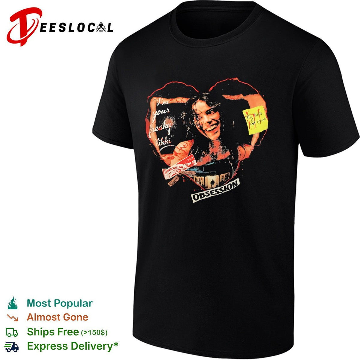 Nikki Obsession I am your freaky Nikki my little food critic One Wash Willow shirt Unisex