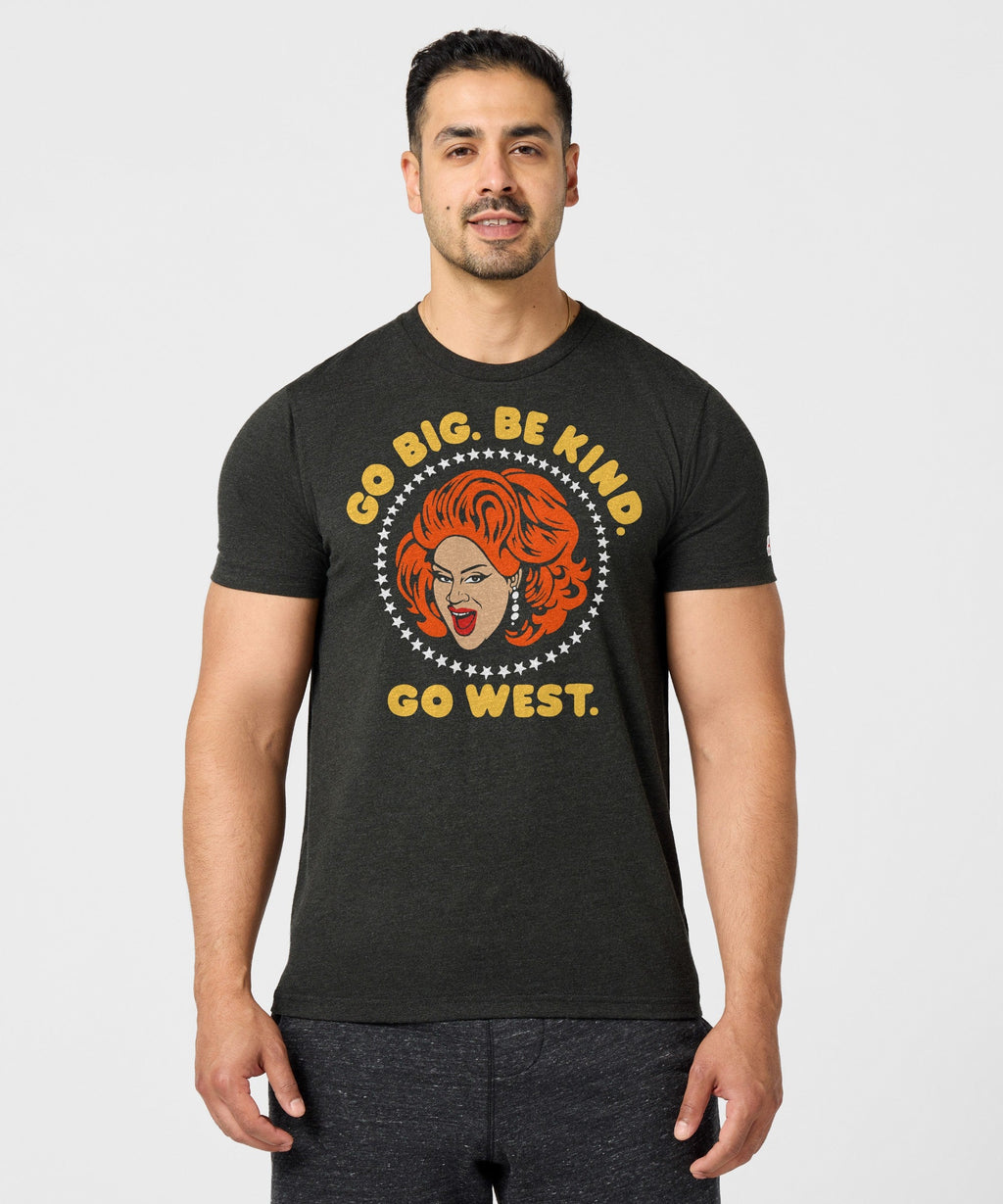 Nina West Go Big Be Kind Go West Unisex