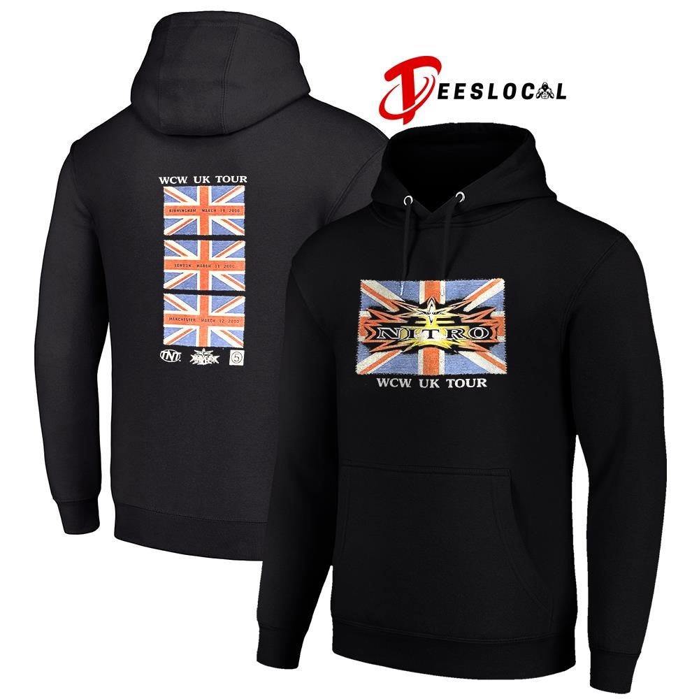 Nitro WCW UK tour flag shirt Unisex
