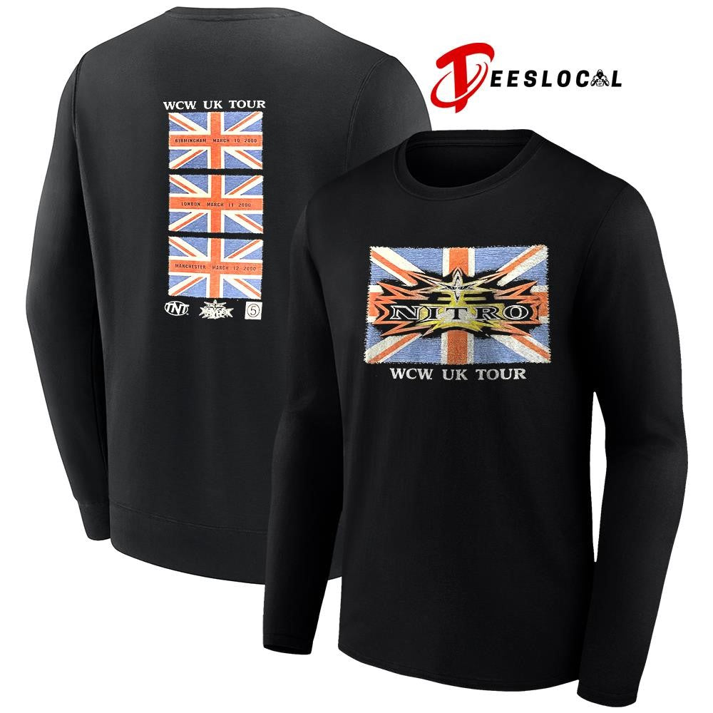 Nitro WCW UK tour flag shirt Unisex
