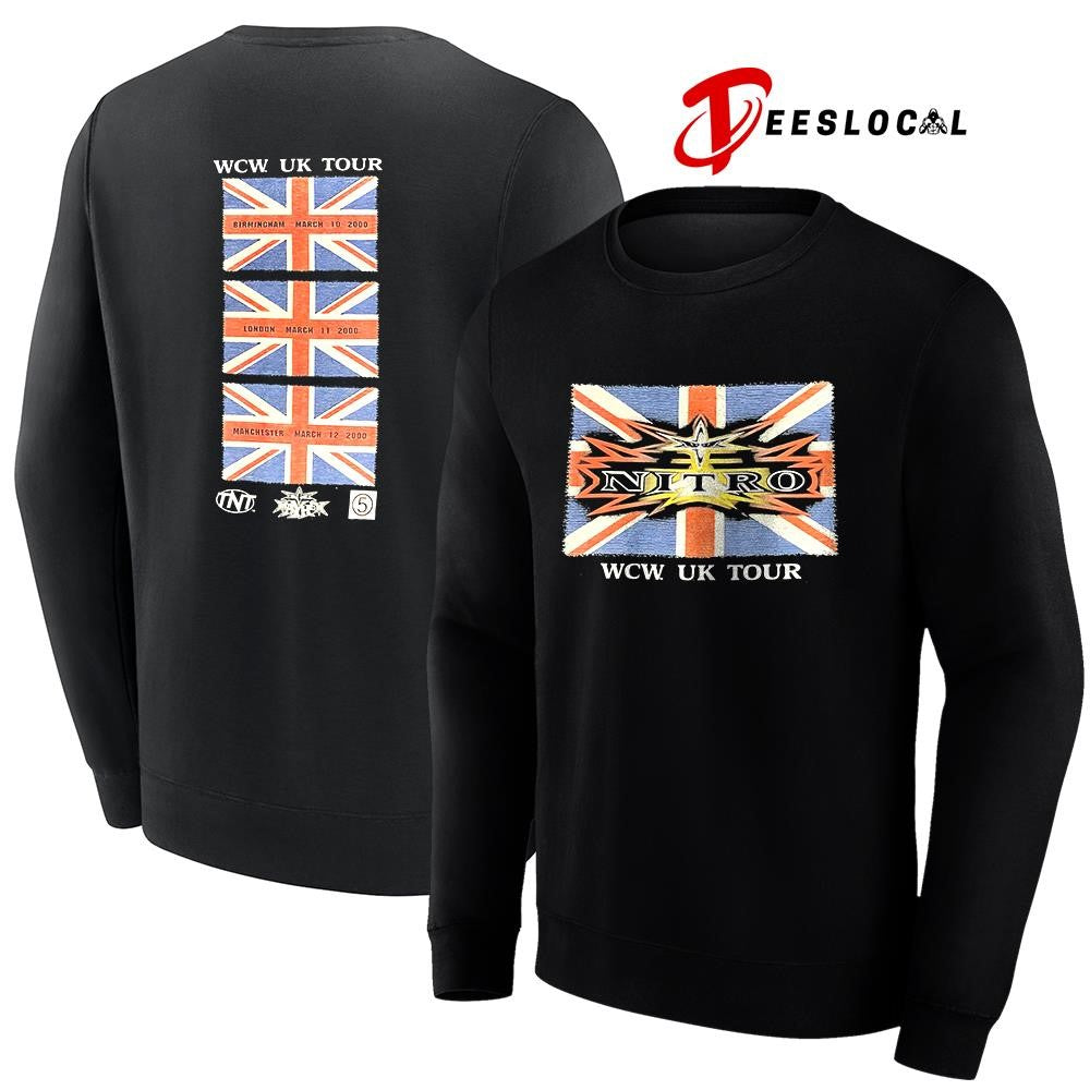 Nitro WCW UK tour flag shirt Unisex