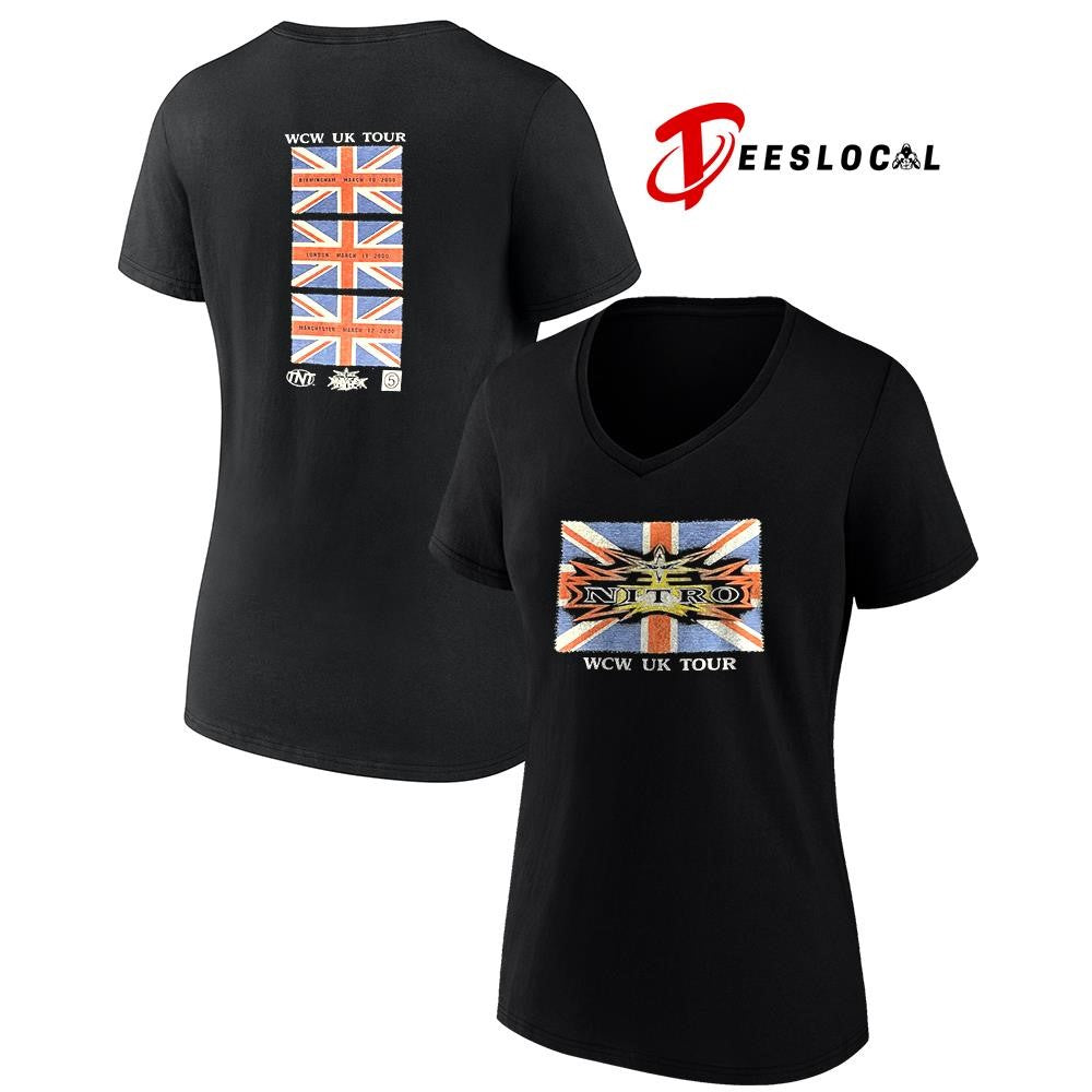 Nitro WCW UK tour flag shirt Unisex