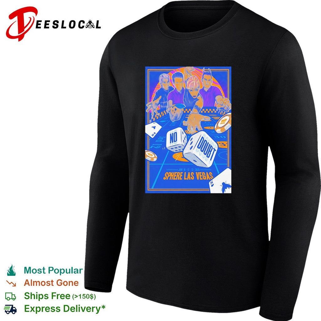 No Doubt Sphere Las Vegas concert poster shirt Unisex