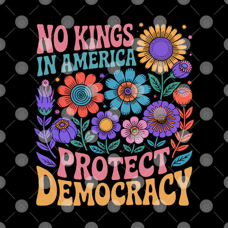 No King In American Protect Democracy T Shirt Unisex