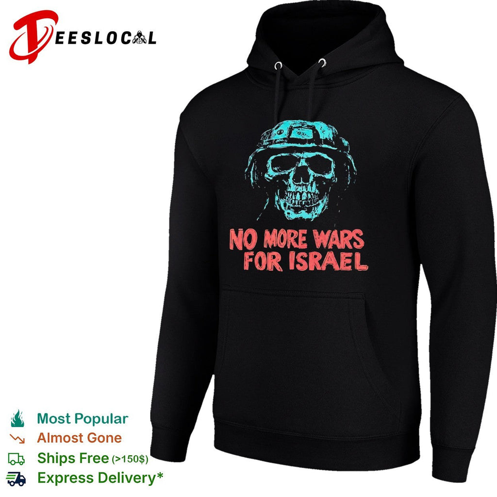No More Wars for Israel skull helmet shirt Unisex