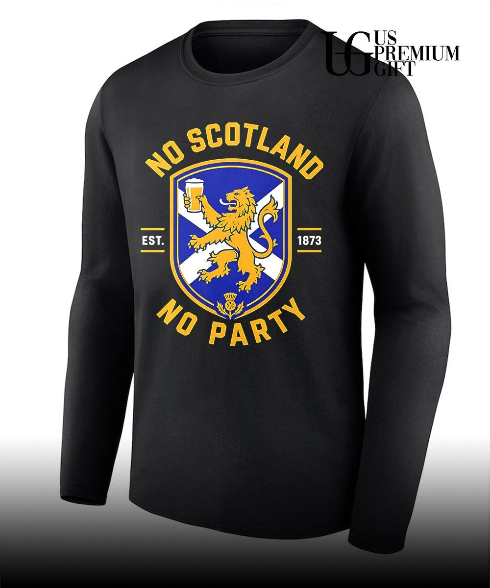 No Scotland No Party Est 1873 Football shirt Unisex