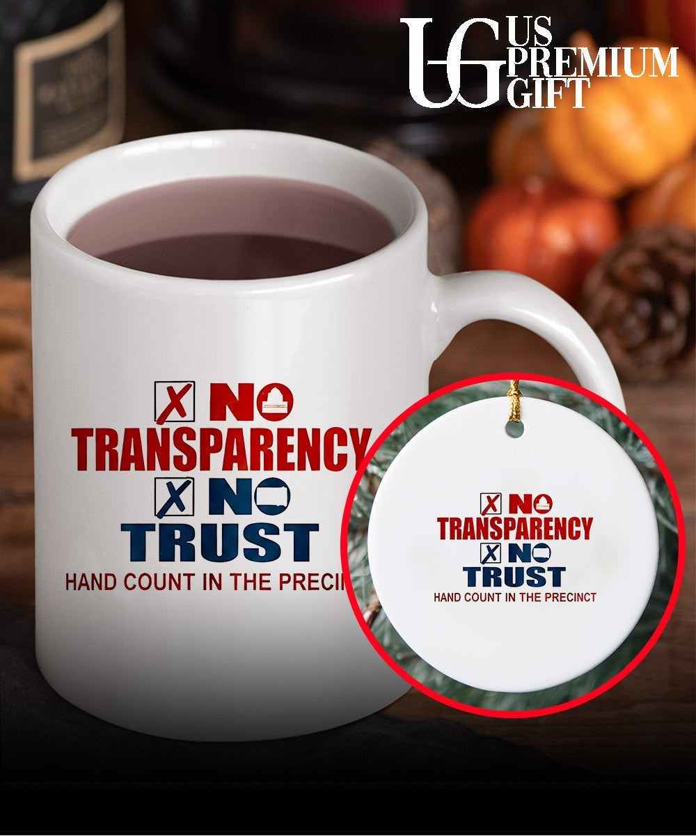 No Transparency No Trust Hand Count In The Precinct 2026 shirt Unisex