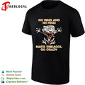 No ring and no fish make Smeagol go crazy shirt Unisex