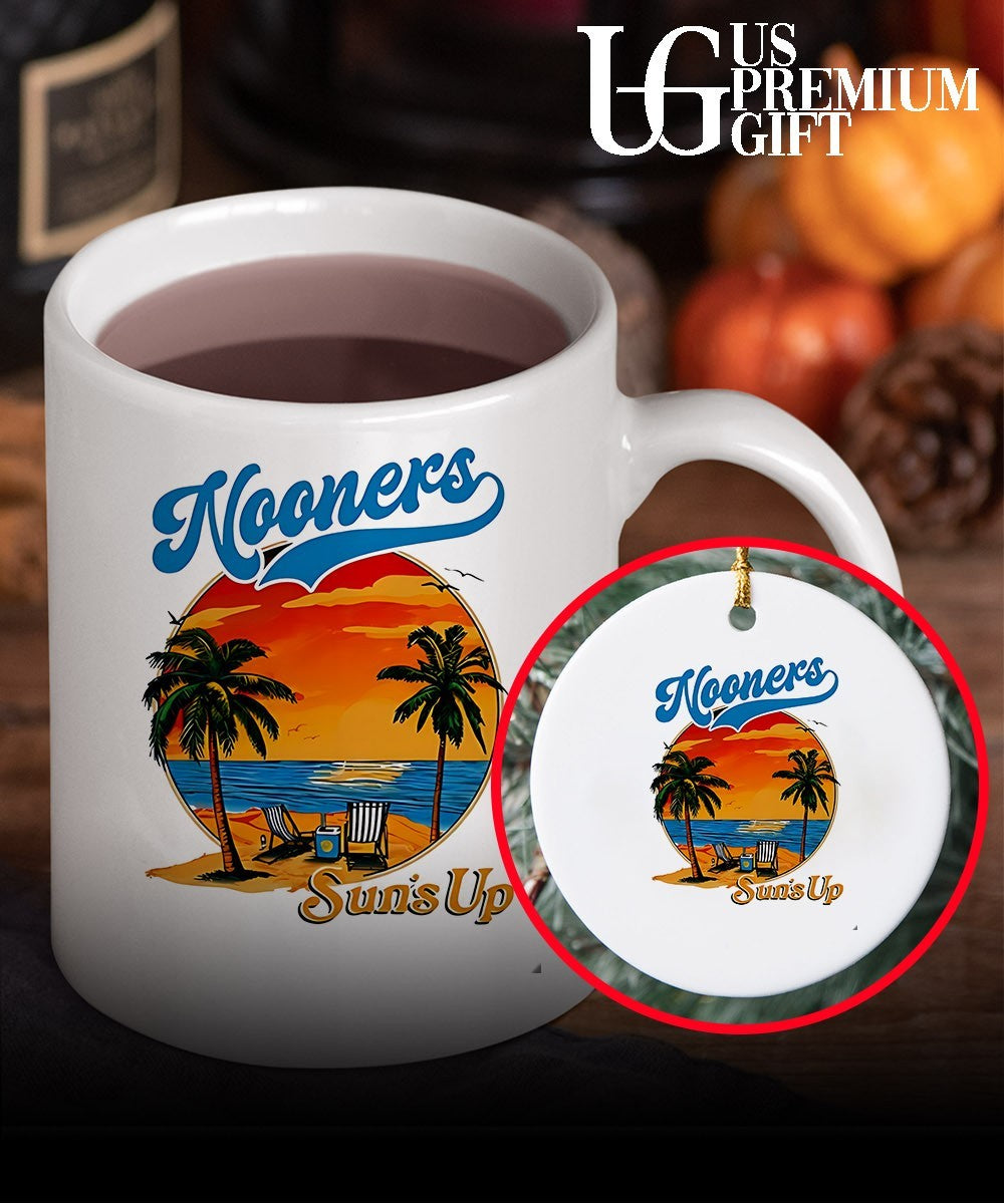 Nooners Sun’s Up Beach Sunset shirt Unisex