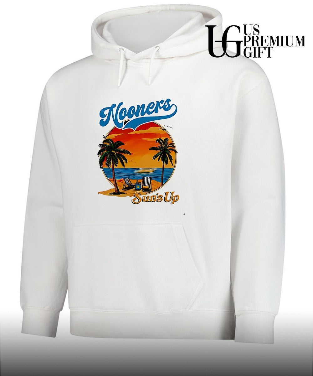 Nooners Sun’s Up Beach Sunset shirt Unisex
