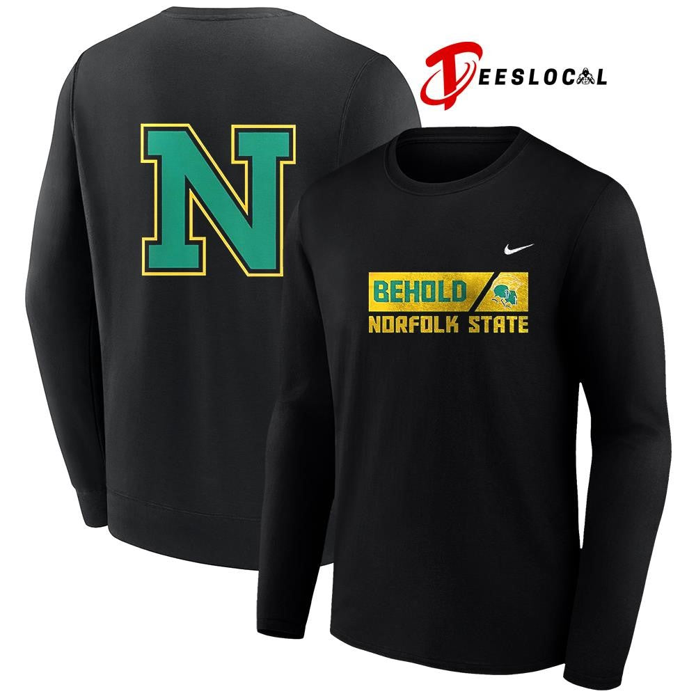 Norfolk State Spartans behold the green and gold shirt Unisex