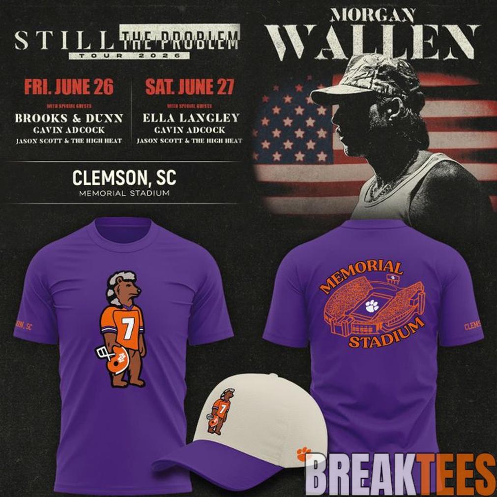 Norris Bear Morgan Wallen x Clemson Tigers Unisex