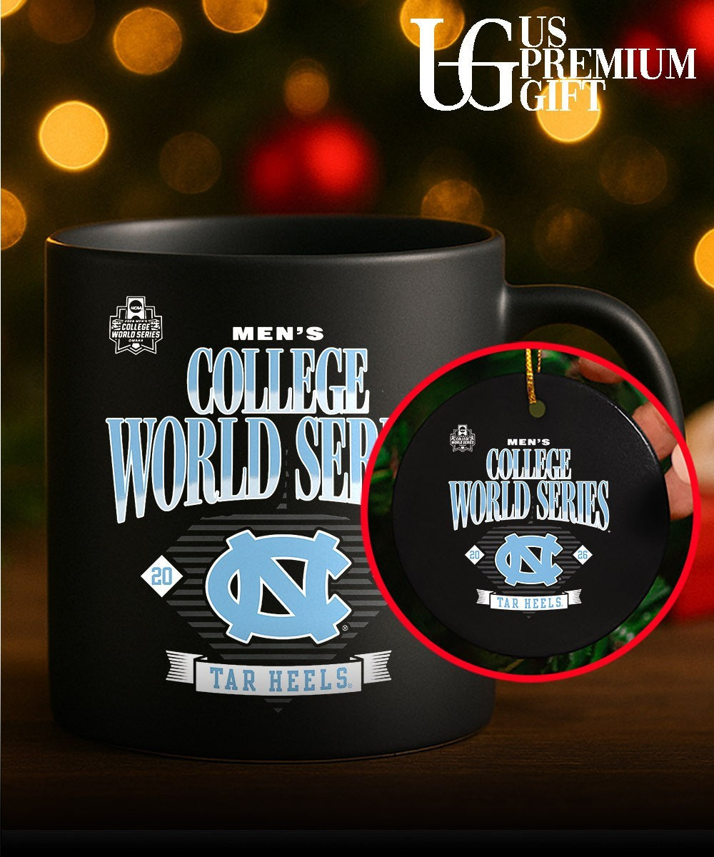 North Carolina Tar Heels 2026 NCAA Baseball Men’s College World Series Unisex