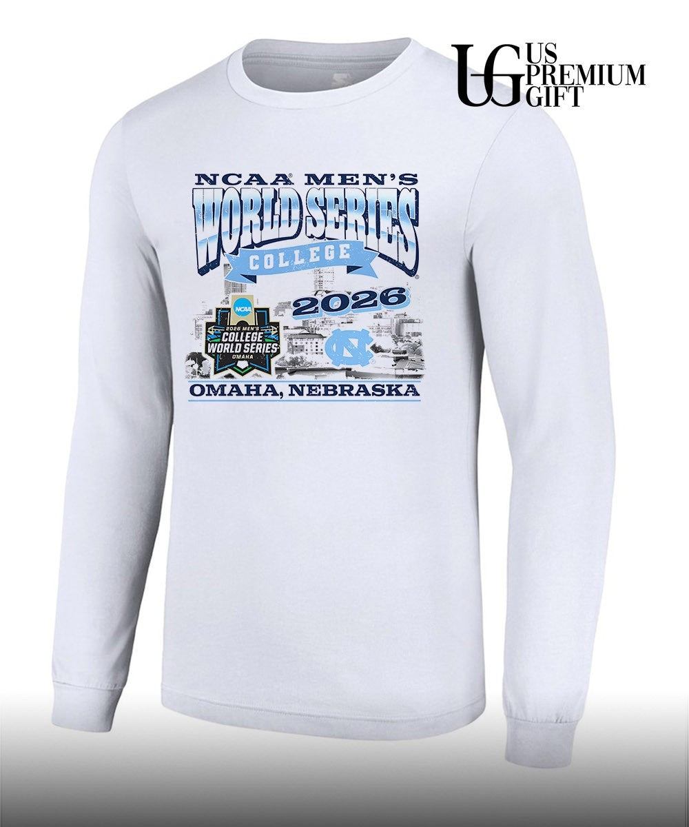 North Carolina Tar Heels 2026 NCAA Men’s world series college Unisex
