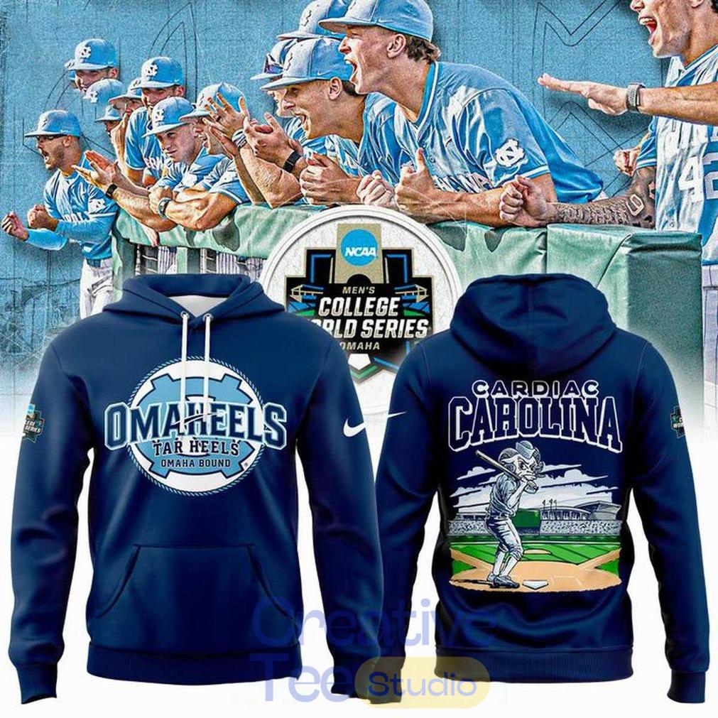 North Carolina Tar Heels Cardiac Carolina Welcome To Omaha 2026 Tee Unisex