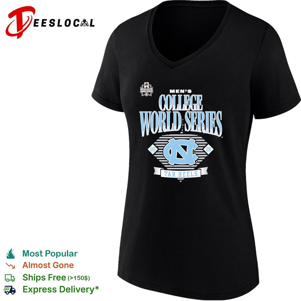 North Carolina Tar Heels College World Series 2026 Omaha NCAA championship shirt Unisex