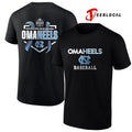 North Carolina Tar Heels College World Series Omaheels baseball logo shirt Unisex