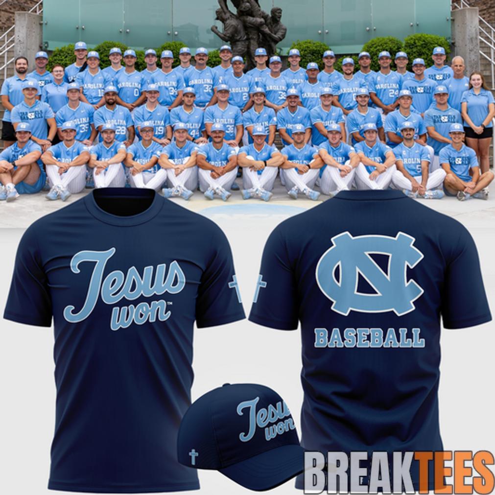 North Carolina Tar Heels JESUS WON Unisex