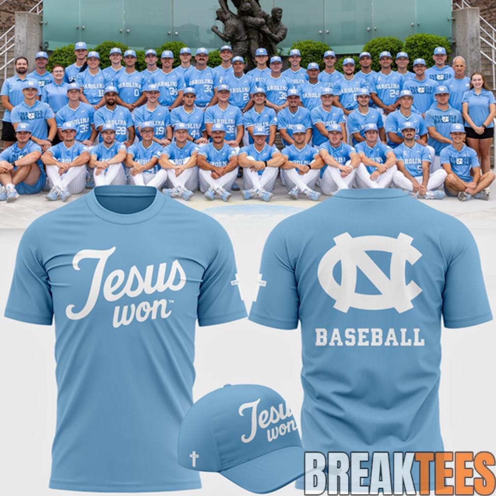 North Carolina Tar Heels JESUS WON Unisex