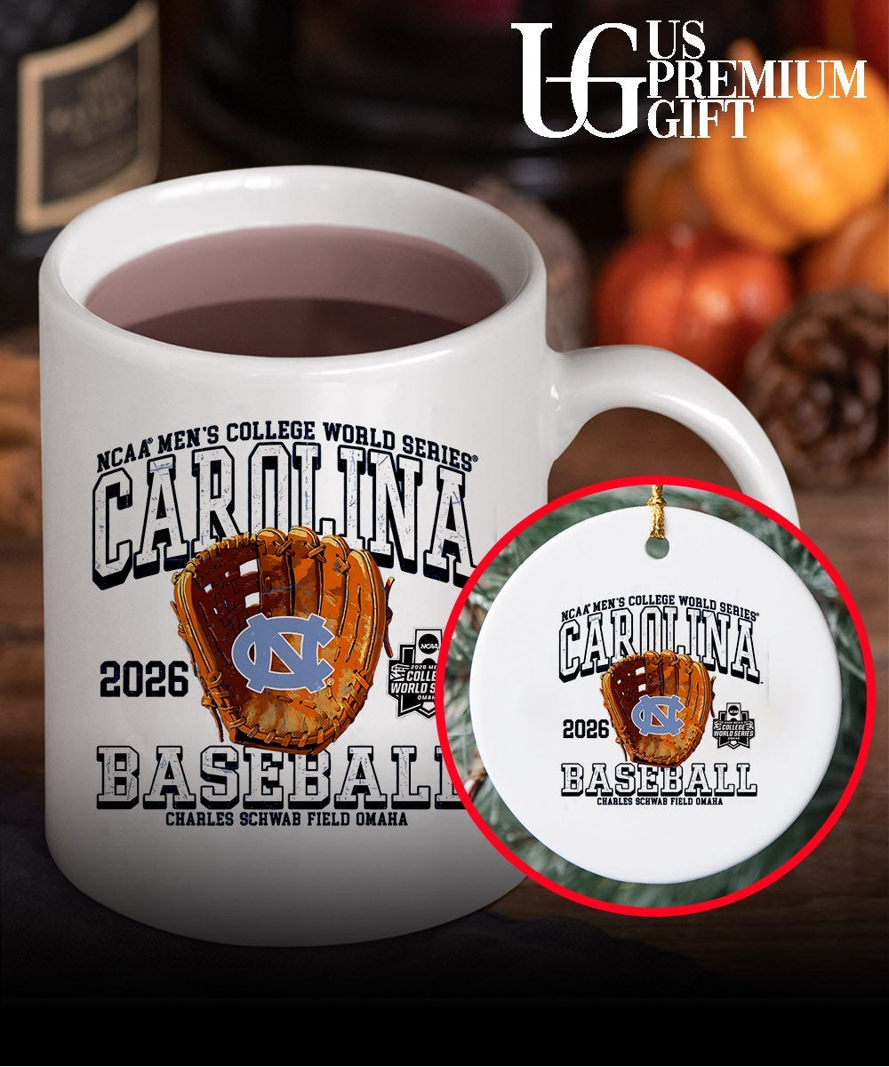 North Carolina Tar Heels NCAA Men’s College World Series 2026 Baseball shirt Unisex