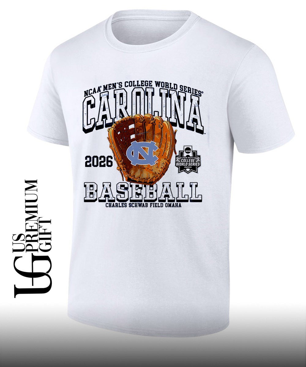 North Carolina Tar Heels NCAA Men’s College World Series 2026 Baseball shirt Unisex