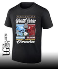 North Carolina Tar Heels vs Oklahoma Sooners Men’s College World Series Omaha helmets shirt