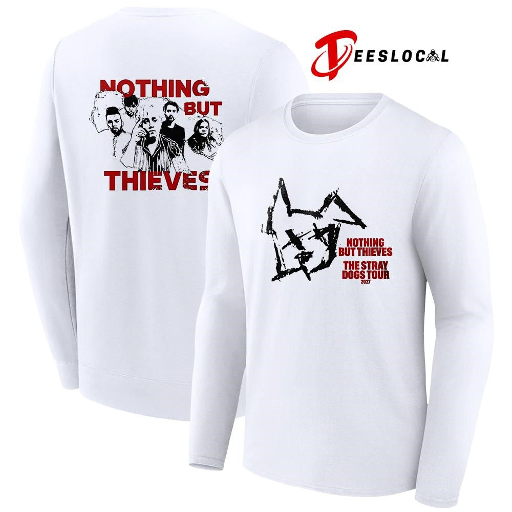 Nothing But Thieves The Stray Dogs tour graphic shirt Unisex
