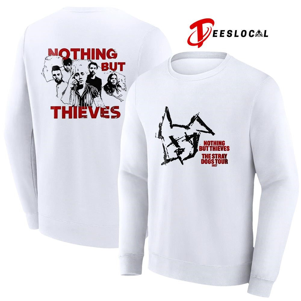 Nothing But Thieves The Stray Dogs tour graphic shirt Unisex