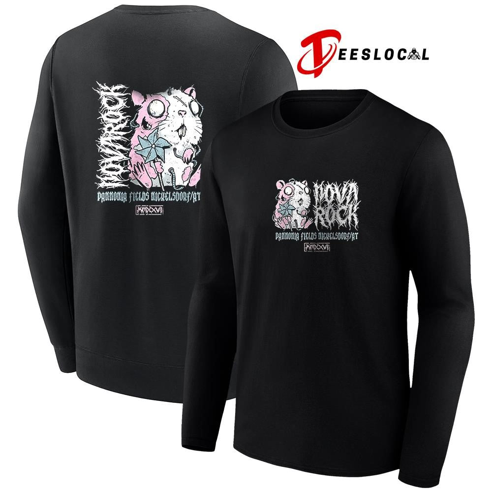 Nova Rock Pannonia Fields chaos Hammy graphic shirt Unisex