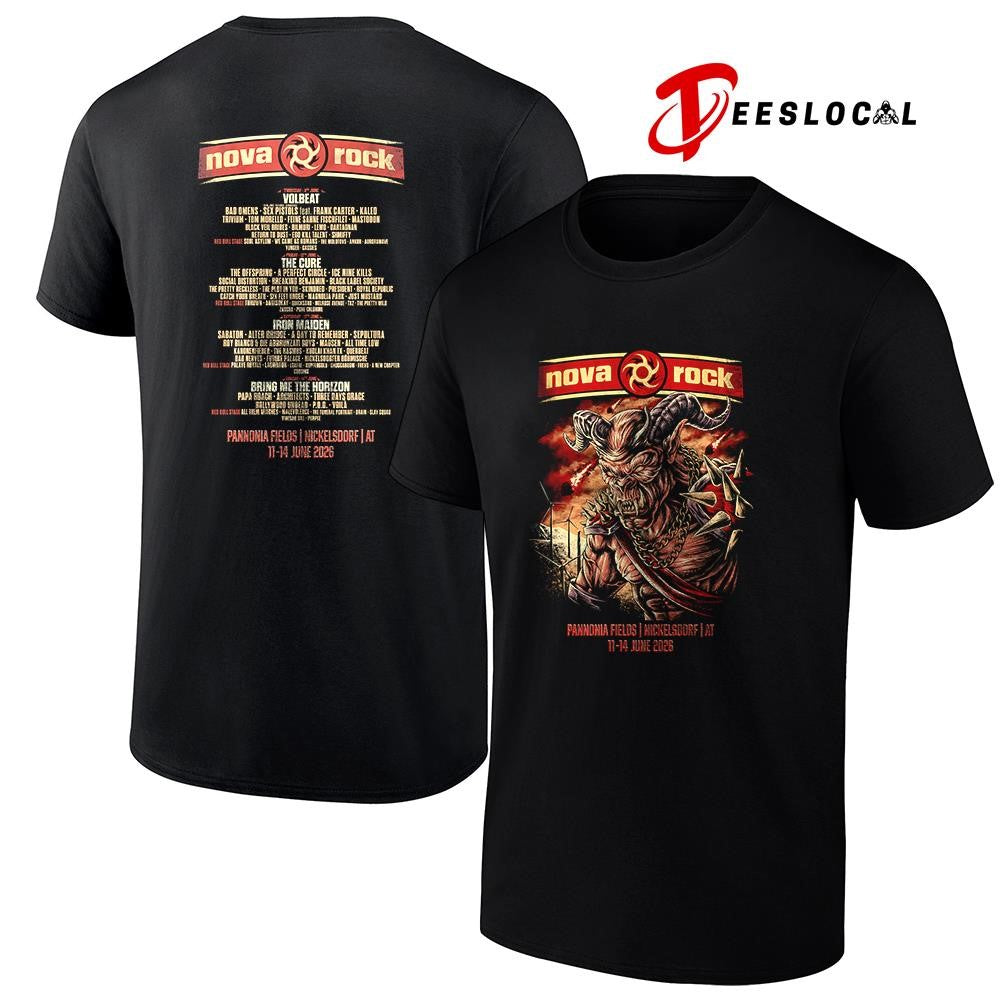 Nova Rock beast of Nova lineup graphic shirt Unisex