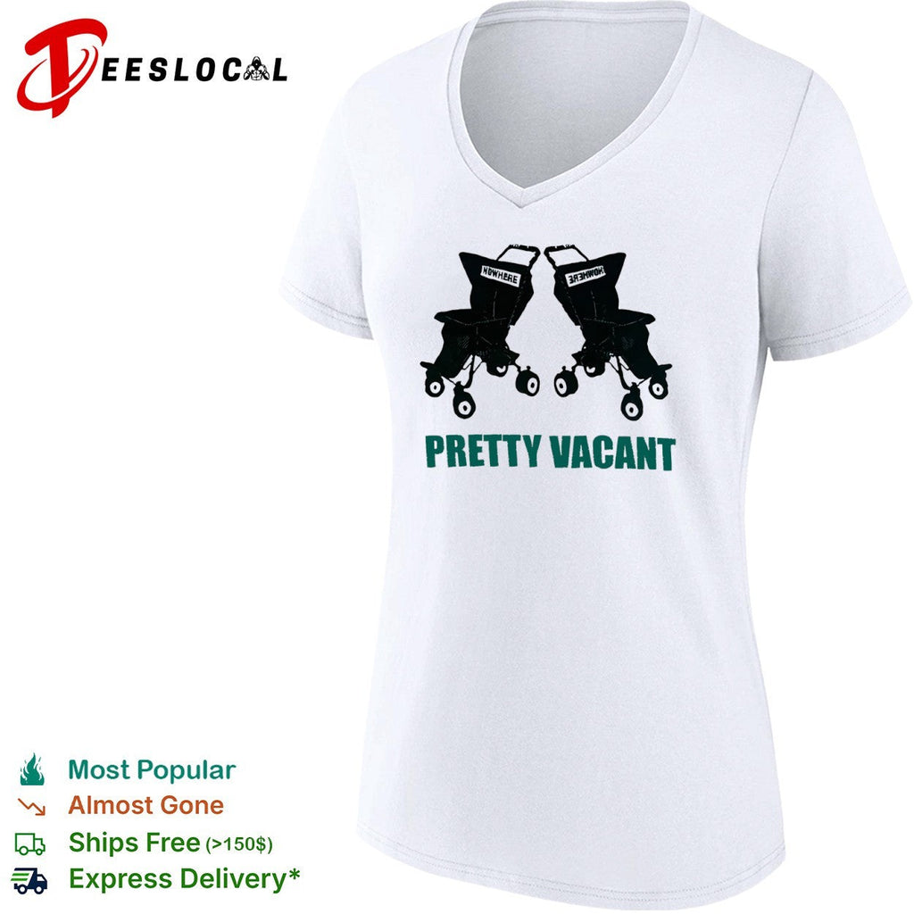Nowhere Pretty Vacant Strollers Punk Rock Sex Pistols shirt Unisex