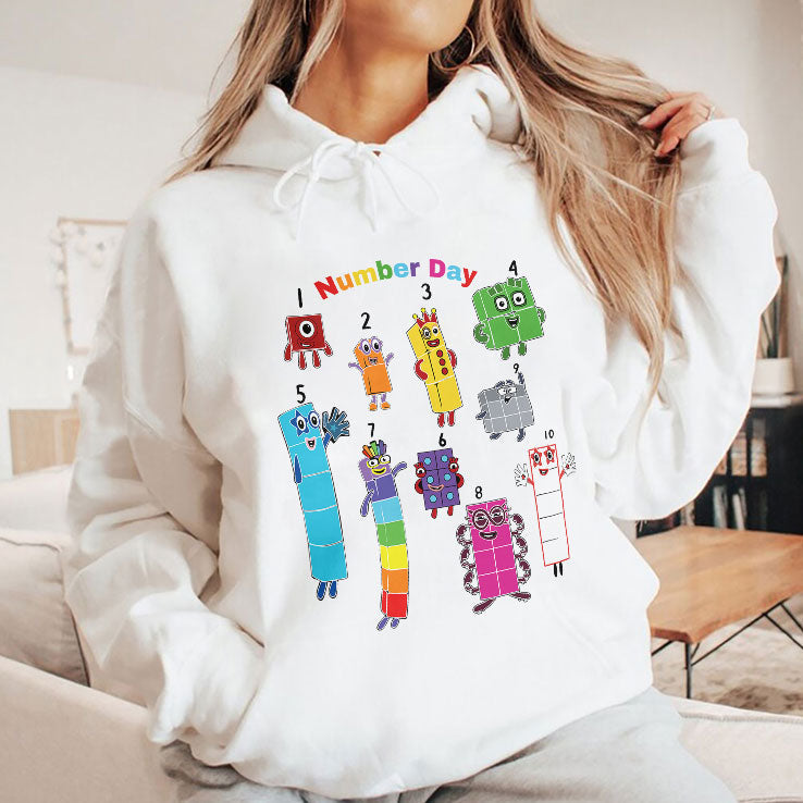 Numberblocks Number Day T Shirt Unisex
