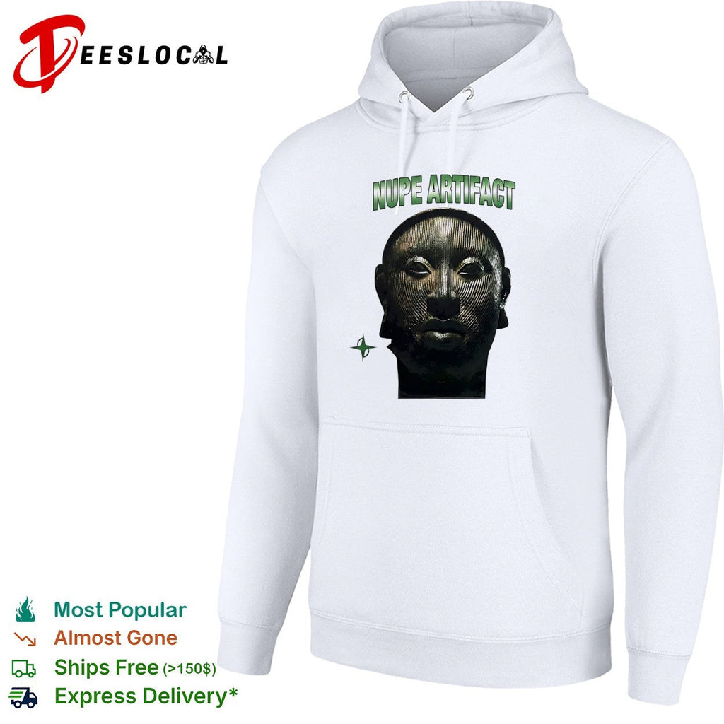 Nupe Artifact Ife Bronze Head African Sculpture Culture History Artistic shirt Unisex