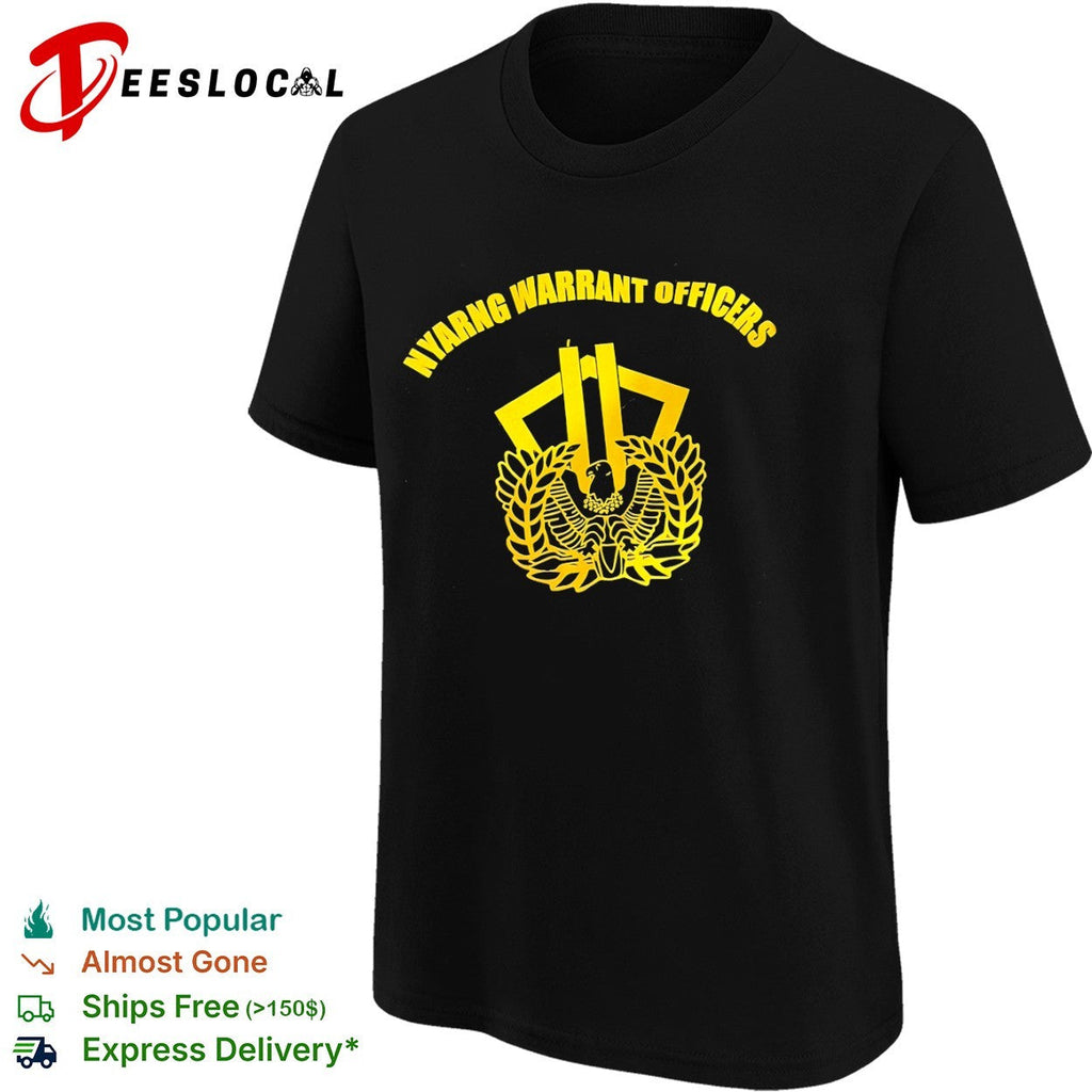 Nyarng Warrant Officers New York Army National Guard shirt Unisex