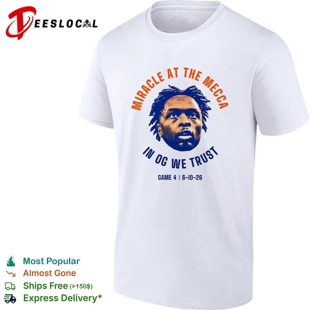 OG Anunoby miracle at the Mecca in OG we trust Game 4 6-10-26 Knicks shirt Unisex