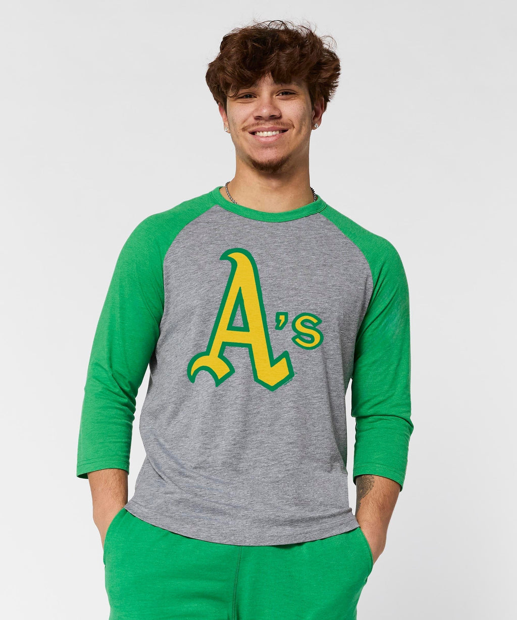 Oakland Athletics Jersey Logo '70 Raglan Unisex