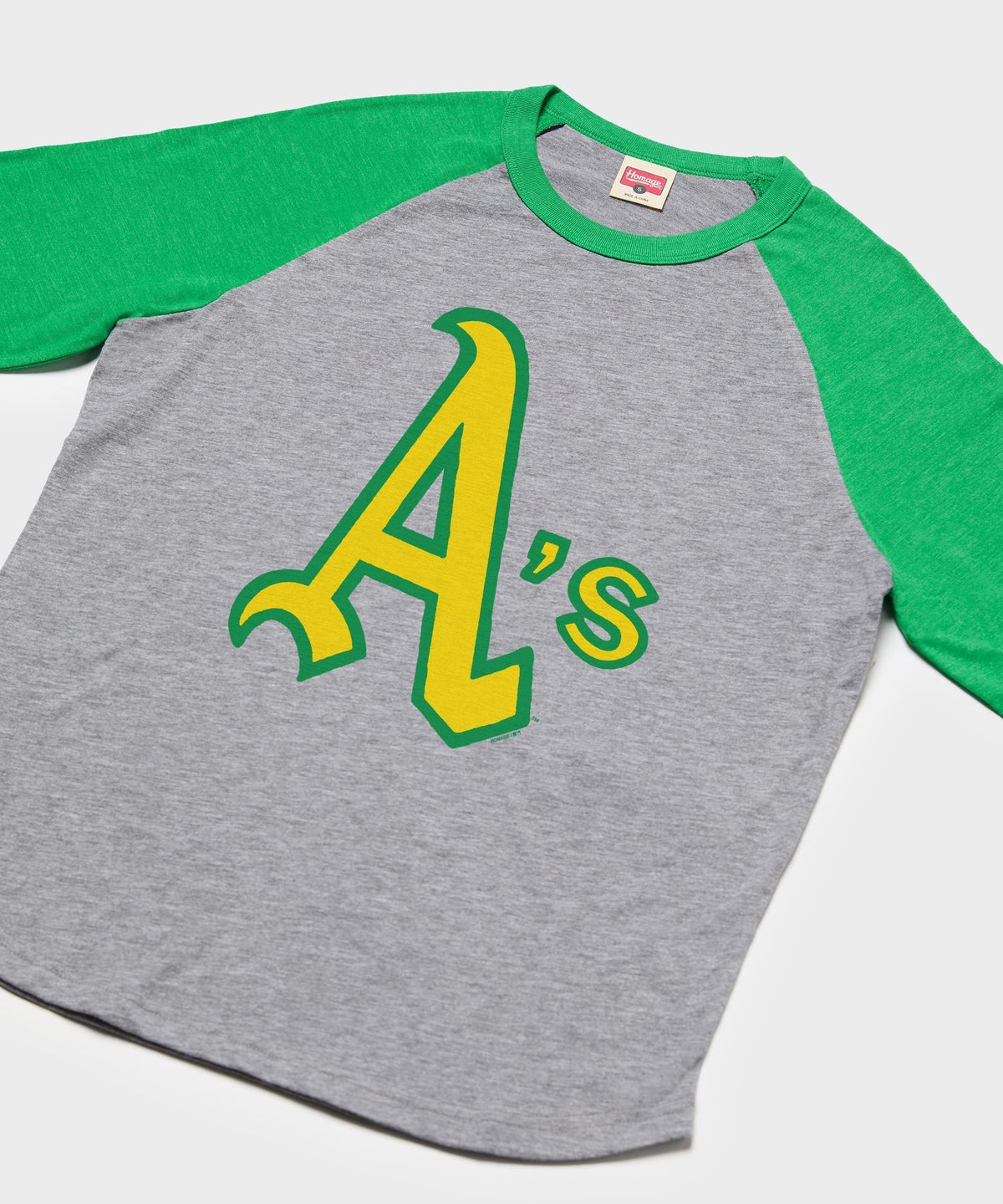 Oakland Athletics Jersey Logo '70 Raglan Unisex